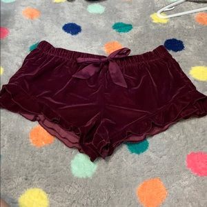 ✨DONATED✨ Victoria’s Secret Velvet Sleep Shorts